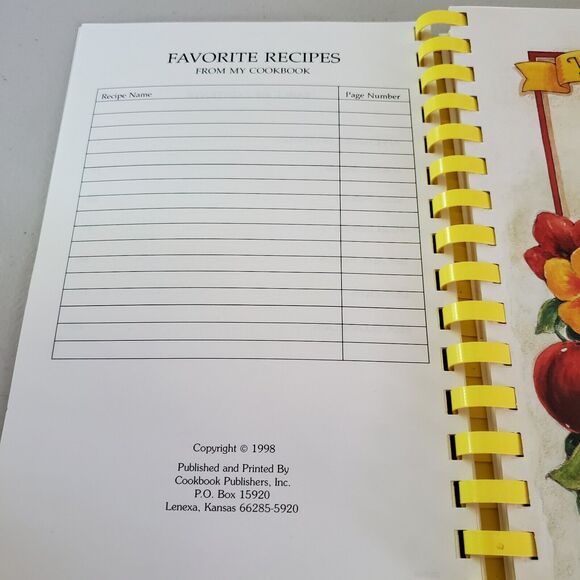 Vintage Cookbook Variety Pack Favorite Recipes Henderson House Guild Volume II - Picture 4 of 12